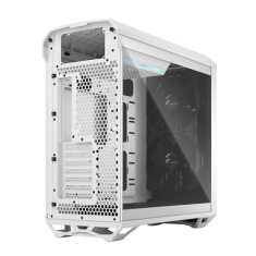 shumee Fractal Design | Torrent Compact TG prozorno zatemnjeno | Stransko okno | Bela | Napajalnik priložen | ATX
