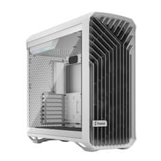 shumee Fractal Design | Torrent Compact TG prozorno zatemnjeno | Stransko okno | Bela | Napajalnik priložen | ATX