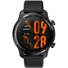 shumee Mobvoi TicWatch Pro | 3 | Pametna ura | Nerjaveče jeklo | Ojačana z ogljikovimi vlakni in visoko trdnim najlonom | 47 mm | Črna | Google Pay | Odporna na prah | Vodoodporna