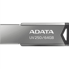 shumee ADATA | USB ključek | UV250 | 64 GB | USB 2.0 | srebrn