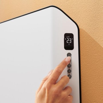 shumee Duux | Pametni konvektorski grelec Edge 1000 | 1000 W | Primerno za prostore do 15 m² | Bela