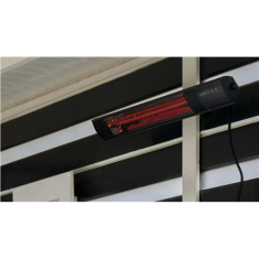 shumee SUNRED | Radiator | RD-DARK-15, temna stena | Infrardeči | 1500 W | Število stopenj moči | Primerno za prostore do m² | Črna | IP55