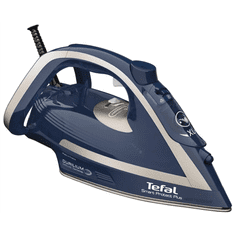 shumee TEFAL | FV6872E0 | Parni likalnik | 2800 W | Prostornina rezervoarja za vodo 270 ml | Neprekinjen izpust pare 40 g/min | Izpust pare g/min | Modra/srebrna