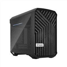 shumee Fractal Design | Torrent Nano TG temno zatemnjeno | Stransko okno | Črna | Napajalnik priložen | ATX
