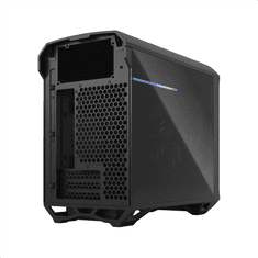 shumee Fractal Design | Torrent Nano TG temno zatemnjeno | Stransko okno | Črna | Napajalnik priložen | ATX