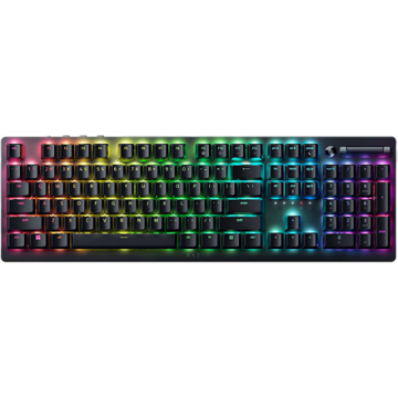 shumee Razer | Igralna tipkovnica | Deathstalker V2 | Igralna tipkovnica | RGB LED osvetlitev ozadja | ZDA | Žična | Črna | Bluetooth | Številska tipkovnica | Optična (linearna) stikala