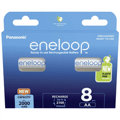 shumee Panasonic | AA | 2000 mAh | 8 kosov | ENELOOP BK-3MCDE/8BE