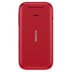 shumee Nokia 2660 TA-1469 | Rdeča | 2,8"-palčni TFT LCD | 48 MB | Dvojna SIM kartica | Glavna kamera 0,3 MP | 1450 mAh | Bluetooth 4.2 | Mobilni telefon