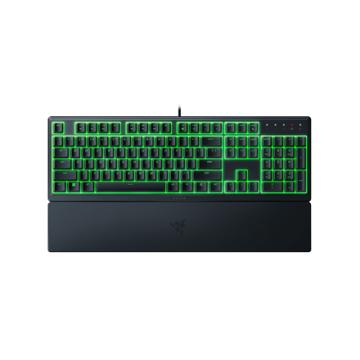 shumee Razer | Igralna tipkovnica | Ornata V3 X | Igralna tipkovnica | RGB LED osvetlitev ozadja | NORD | Žična | Črna | Številska tipkovnica | Tiha membrana