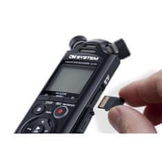 shumee Olympus | Linearni PCM snemalnik | LS-P5 | Črna | Priključek za mikrofon | Predvajanje MP3 | Polnilna | FLAC / PCM (WAV) / MP3 | 59 ur 35 min | Stereo