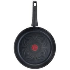 shumee TEFAL | G2700472 Daily Chef | Ponev za cvrtje | Premer 24 cm | Primerno za indukcijsko kuhalno ploščo | Fiksni ročaj | Črna