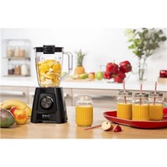 shumee TEFAL | Mešalnik | BL420838 BlendForce | Namizni | 600 W | Material posode: Plastika | Prostornina posode: 1,25 l | Drobljenje ledu | Črna