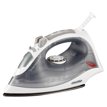 shumee Mesko | MS 5037 | Parni likalnik | 2800 W | Prostornina rezervoarja za vodo 170 ml | Neprekinjen izpust pare 35 g/min | Izpust pare g/min | Siva