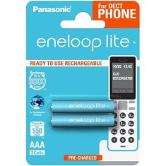 shumee Panasonic | AAA | 550 mAh | 2 kosa | ENELOOP Lite BK-4LCCE/2DE