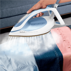 shumee TEFAL | Parna postaja Pro Express | GV9710E0 | 3000 W | 1,2 l | 7,6 bara | Samodejni izklop | Funkcija navpičnega izpusta pare | Funkcija čiščenja vodnega kamna | Bela/modra