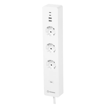 shumee Ledvance SMART+ WiFi Multi Power Socket, EU Ledvance | 4058075594784 | SMART+ WiFi večnamenska vtičnica, EU | Bela