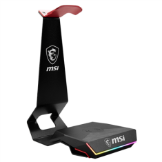 shumee MSI | Črna/rdeča | Stojalo za slušalke + brezžični polnilnik | Immerse HS01 COMBO | Žični | VKLOPLJENO
