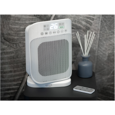 shumee Adler | Radiator z daljinskim upravljalnikom | AD 7727 | Keramičen | 1500 W | Število stopenj moči 2 | Primerno za prostore do 15 m² | Bela
