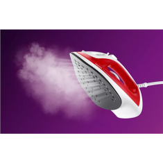 shumee Philips | GC1742/40 EasySpeed | Likalnik na paro | 2000 W | Prostornina rezervoarja za vodo ml | Neprekinjena para 25 g/min | Moč parnega udara g/min | Rdeča