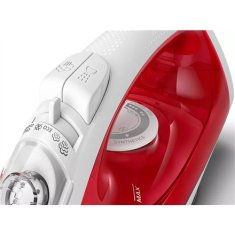 shumee Philips | GC1742/40 EasySpeed | Likalnik na paro | 2000 W | Prostornina rezervoarja za vodo ml | Neprekinjena para 25 g/min | Moč parnega udara g/min | Rdeča