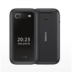 shumee Nokia | 2660 Flip | Črna | 2,8"" | TFT LCD | 240 x 320 | Unisoc | 0,128 GB | Dvojna SIM | Nano-SIM | Da | 0,3 MP glavna kamera | MP sekundarna kamera | 1450 mAh | Bluetooth | 4.2