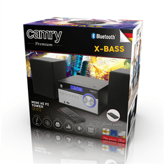 shumee Camry | Mini Hi-Fi | CR 1173 | Bluetooth | 28 W | Zvočniki | FM/AM | USB povezljivost