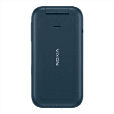 shumee Nokia | 2660 Flip | Modra | 2,8" | TFT LCD | 240 x 320 | Unisoc | 0,128 GB | Dvojna SIM | Nano-SIM | Da | Glavna kamera 0,3 MP | Dodatna kamera 1 MP | 1450 mAh | Bluetooth | 4.2