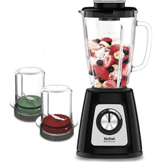 shumee TEFAL | Mešalnik | BL438831 BlendForce | Namizni | 800 W | Material posode: Steklo | Prostornina posode: 1,25 l | Drobljenje ledu | Črna