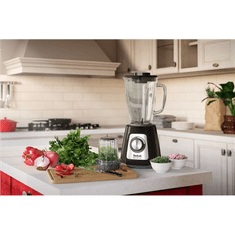 shumee TEFAL | Mešalnik | BL438831 BlendForce | Namizni | 800 W | Material posode: Steklo | Prostornina posode: 1,25 l | Drobljenje ledu | Črna