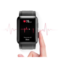 shumee Huawei Watch D | Pametna ura | Aluminij | Črna | Odporna na prah | Vodoodporna