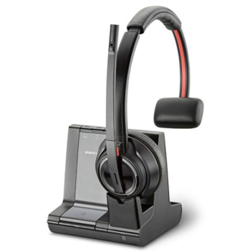 shumee Poly | Savi W8210-M 3-v-1 | Slušalke | Vgrajen mikrofon | Brezžične | Bluetooth | Črna