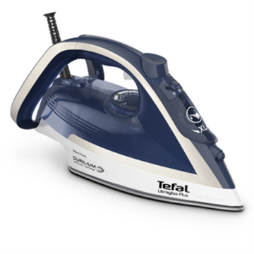 shumee TEFAL | FV6812E0 Ultragliss Plus | Parni likalnik | Parni likalnik | 2800 W | Prostornina rezervoarja za vodo 270 ml | Neprekinjena para 50 g/min | Moč parnega udara g/min | Modra/bela