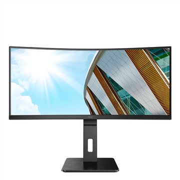 shumee AOC | CU34P2C | 34" | VA | WQHD | 21:9 | 1 ms | 300 cd/m² | Črna | 1 HDMI vhod | 100 Hz