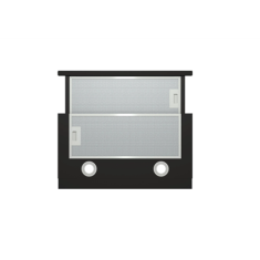 shumee Gorenje | Napa | TH62E4BG | Razred energijske učinkovitosti C | Teleskopska | Širina 60 cm | 450 m³/h | Mehansko upravljanje | Črna | LED