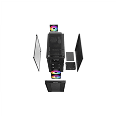 shumee Deepcool | Micro-ATX ohišje | CC360 | Črna | Mini-ITX / Micro-ATX | Napajalnik priložen Ne | ATX PS2 največja dolžina: 160 mm