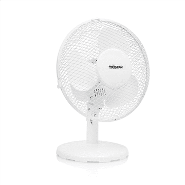 shumee Tristar | Namizni ventilator | VE-5721 | Namizni ventilator | Bel | Premer 23 cm | Število hitrosti 2 | Nihanja | 30 W | Da