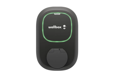 shumee Wallbox | Pulsar Plus tip 2 z vtičnico zaklopa 1 | 22 kW | Wi-Fi, Bluetooth | Črna