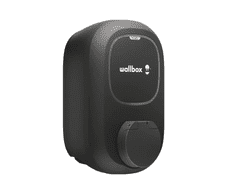 shumee Wallbox | Pulsar Plus tip 2 z vtičnico zaklopa 1 | 22 kW | Wi-Fi, Bluetooth | Črna