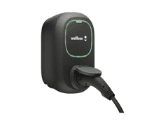 shumee Wallbox | Pulsar Plus tip 2 z vtičnico zaklopa 1 | 22 kW | Wi-Fi, Bluetooth | Črna