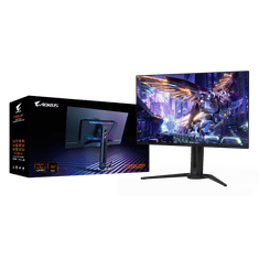 shumee Gigabyte | AORUS FO32U2P EK1 | 31,5" | UHD | 16:9 | 240 Hz | 0,03 ms | 3840 x 2160 slikovnih pik | 250 cd/m² | 2 vhoda HDMI | Črna | 36-mesečna garancija