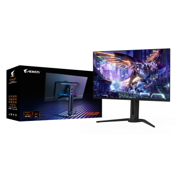 shumee Gigabyte | AORUS FO32U2P EK1 | 31,5" | UHD | 16:9 | 240 Hz | 0,03 ms | 3840 x 2160 slikovnih pik | 250 cd/m² | 2 vhoda HDMI | Črna | 36-mesečna garancija