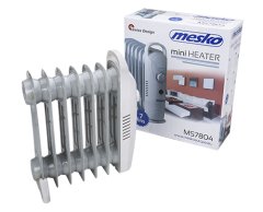 shumee Mesko MS 7804 oljni radiator, 700 W, 1 stopnja moči, bel