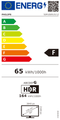 shumee Philips 50PUS8919/12 | 50 | Pametni televizor | UHD | Črna