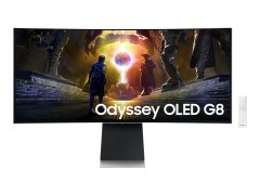 shumee Samsung LS34DG850SUXDU | 34" | OLED | 21:9 | 175 Hz | 0,03 ms | 3440 x 1440 slikovnih pik | 2 vhoda HDMI | srebrn