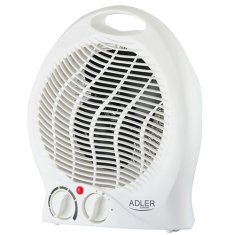 shumee Adler AD 7728 ventilatorski grelec, 2000 W, z dvema stopnjama moči, bel