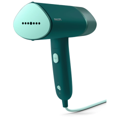 shumee Philips STH3020/70 parni likalnik, ročni, neprekinjena para 20 g/min, rezervoar za vodo 0,12 l, temno zelena