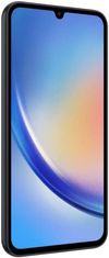 shumee Samsung | Galaxy | A34 (A346B) | Grafit | 6,6"" | Super AMOLED | Mediatek MT6877V | Dimenzija 1080 (6 nm) | Notranji RAM 6 GB | 128 GB | microSDXC | Dvojna SIM | Nano-SIM | 3G | 4G | 5G | Apk