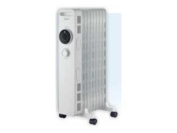 shumee Midea NY2009-22M | Oljni radiator | 2000 W | Število stopenj moči 3 | Bela