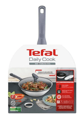 shumee Tefal G7309955 Daily Cook vok ponev s pokrovom, 28 cm, siva