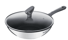 shumee Tefal G7309955 Daily Cook vok ponev s pokrovom, 28 cm, siva